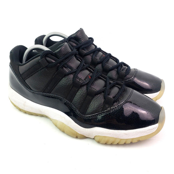 Nike Air Jordan Retro 11 Low 72-10 Mens Size 12 Black Sneaker Shoes AV2187-001 main image 13